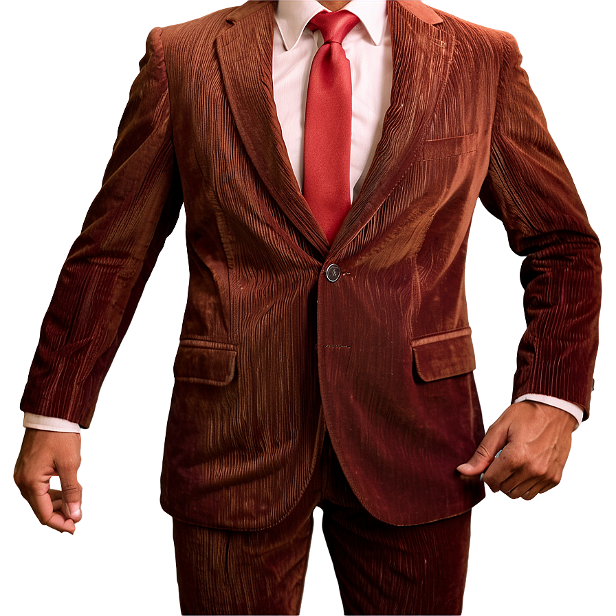 Corduroy Suit Png Fep16 PNG image