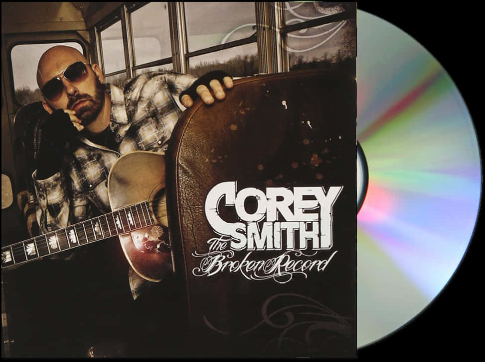 Corey Smith The Broken Record Album PNG image