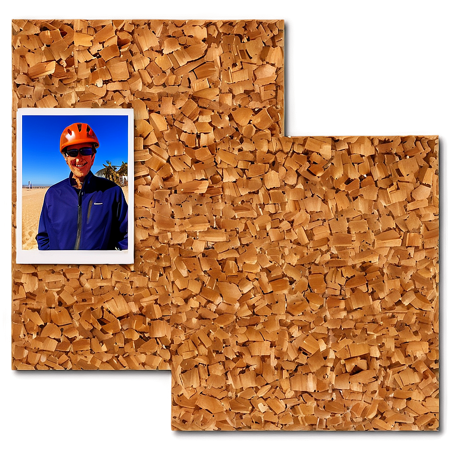 Cork Board Photo Collage Png Gba71 PNG image