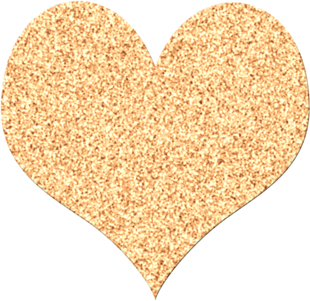 Cork Texture Heart Transparent Background.png PNG image