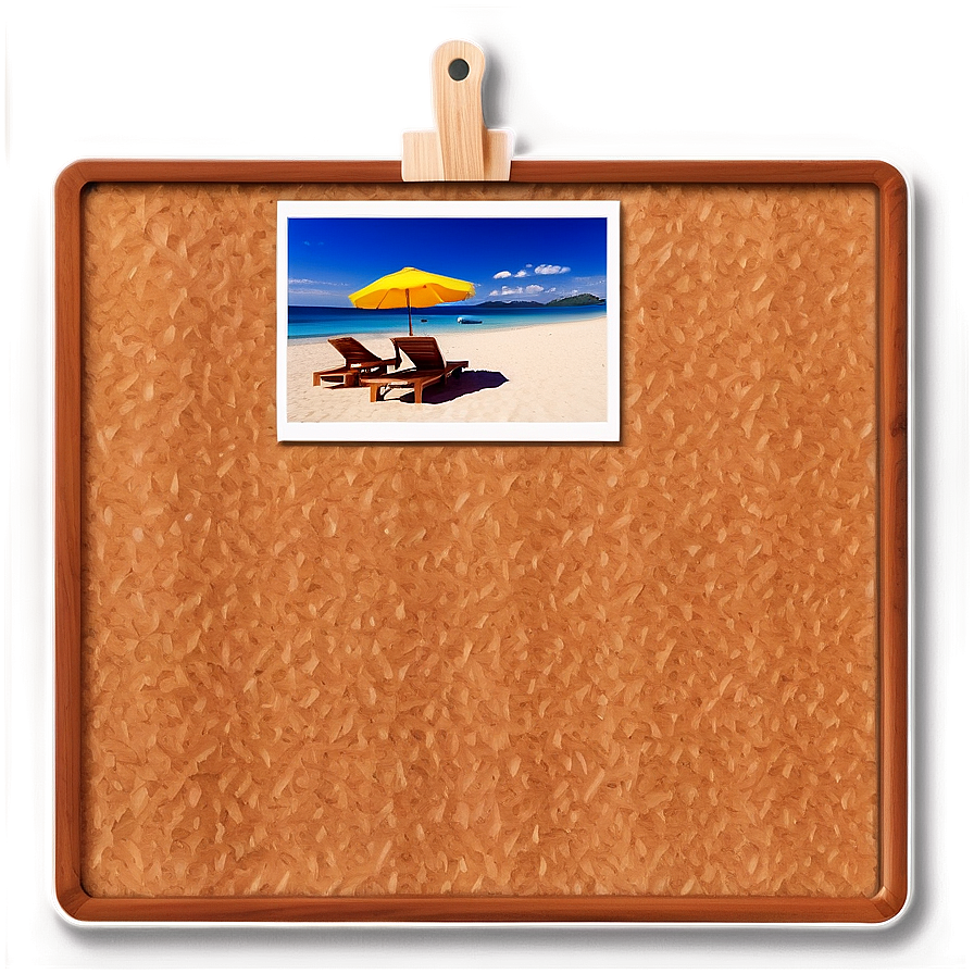 Corkboard With Photos Png Uem PNG image