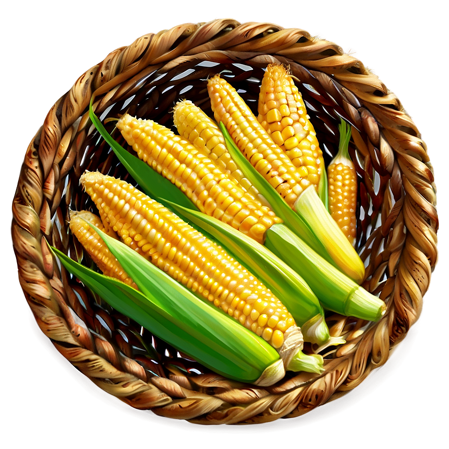 Corn Basket Png Irg PNG image