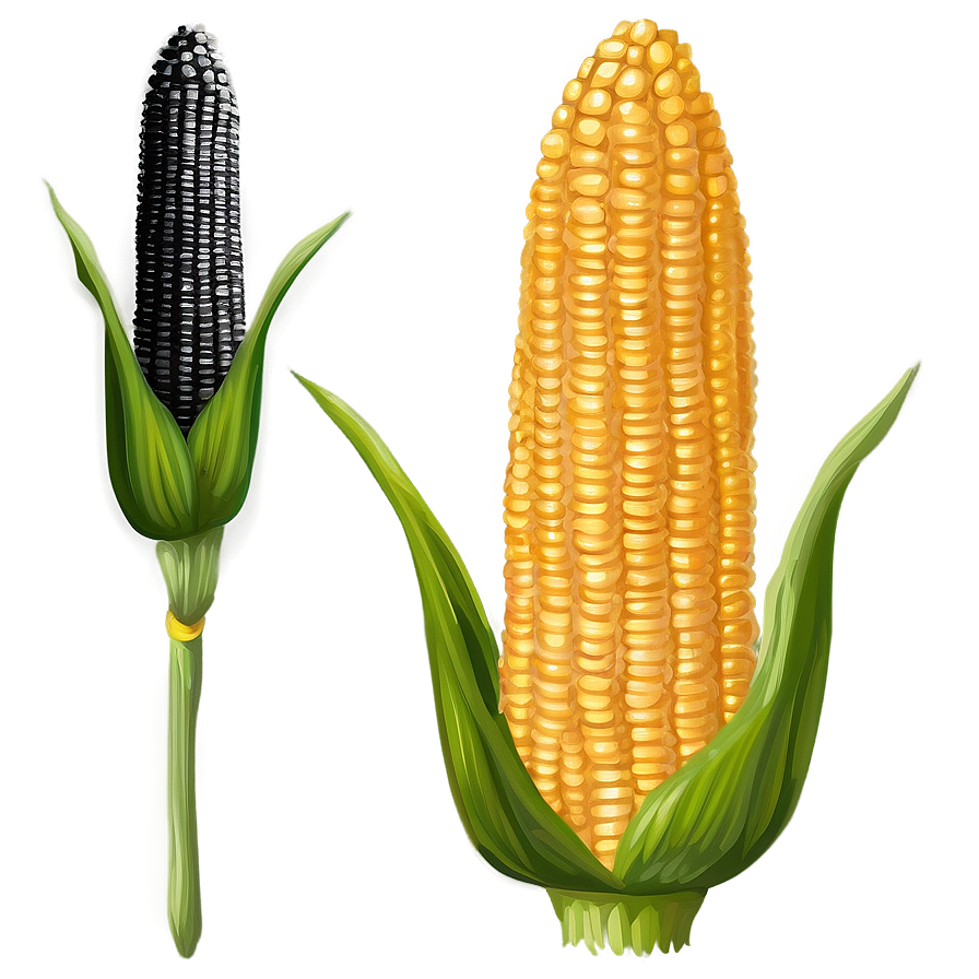 Corn Drawing Png Psv PNG image