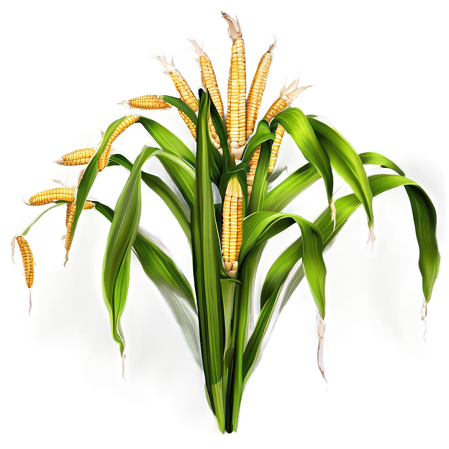 Corn Field Stalk Png Xae PNG image