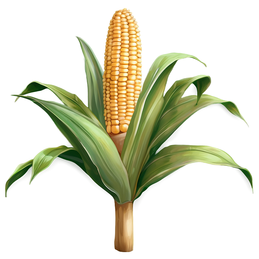 Corn Stalk In Field Png Swg PNG image