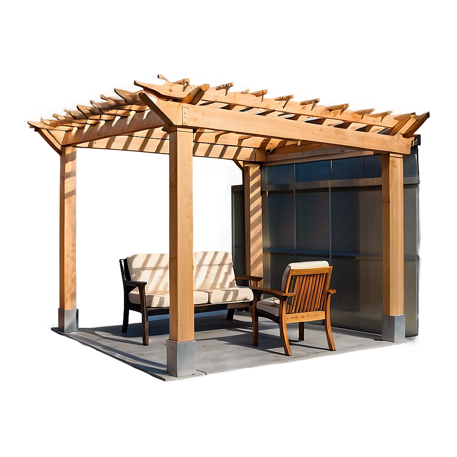 Corner Garden Pergola Png Llg23 PNG image