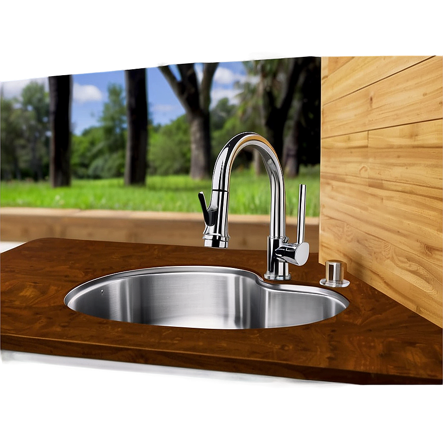 Corner Kitchen Sink Design Png Kig PNG image