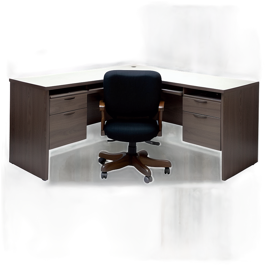 Corner Office Desk Png Rht45 PNG image