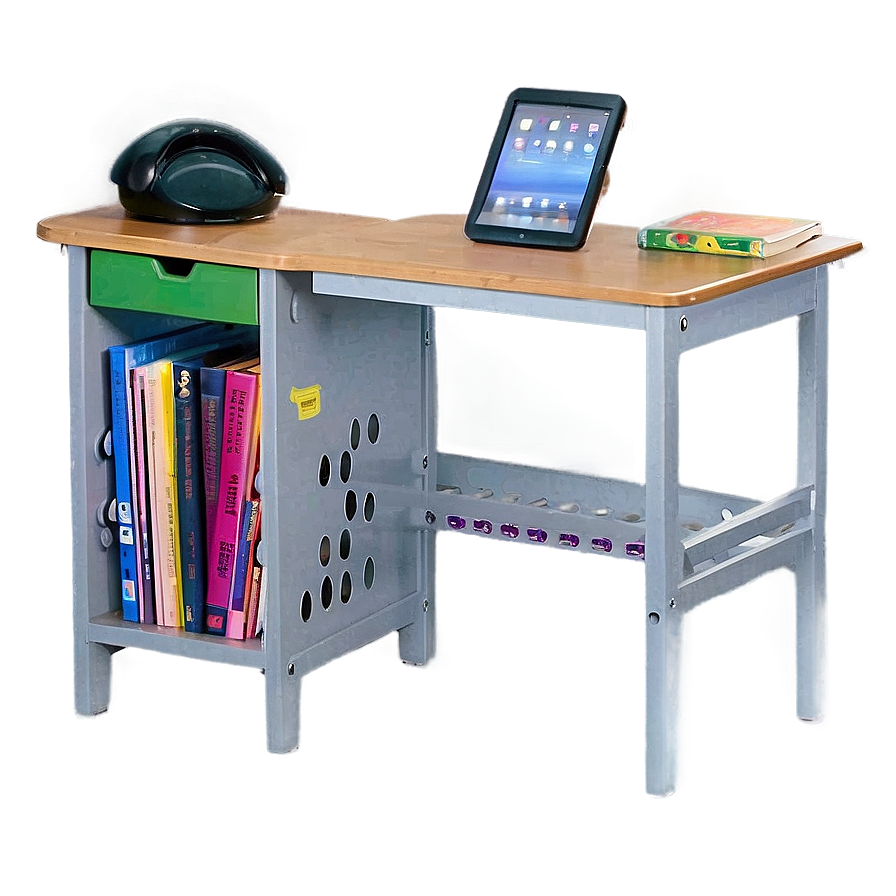 Corner Student Desk Png 06212024 PNG image