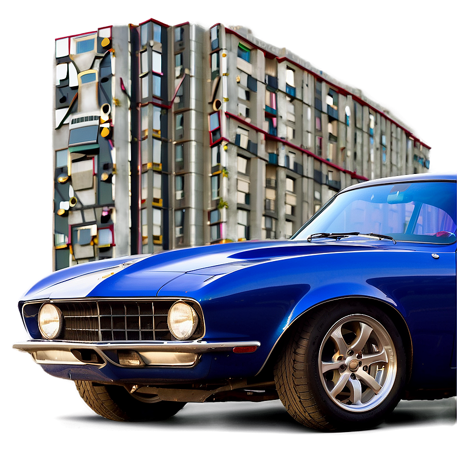 Cornflower Blue Car Structure Png 06252024 PNG image