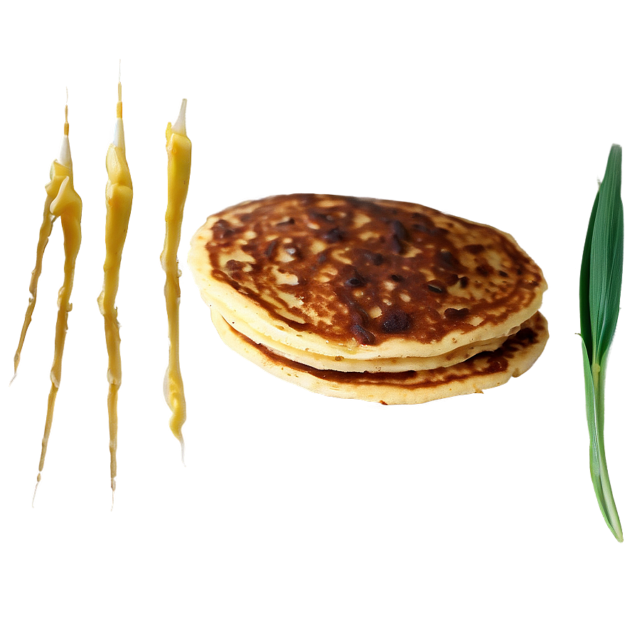 Cornmeal Pancakes Png Yjy PNG image