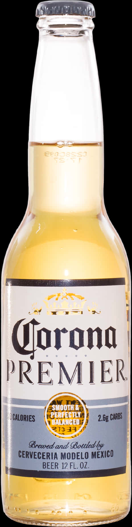 Corona Premier Beer Bottle PNG image