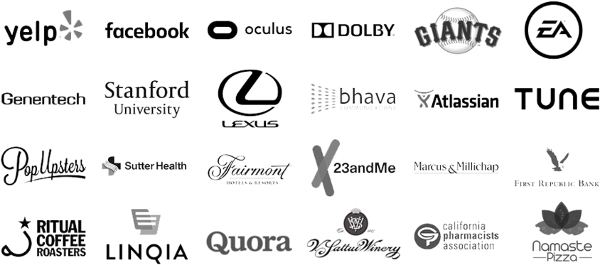 Corporate Logos Collage PNG image