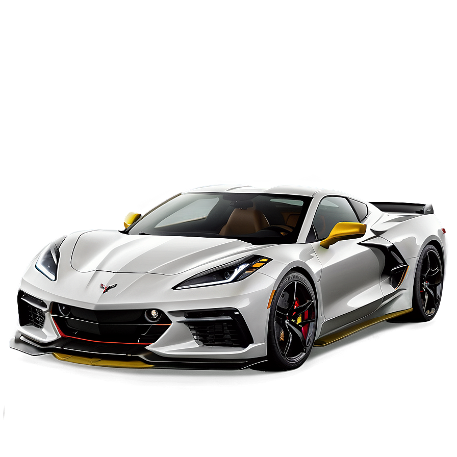 Corvette C8 D PNG image