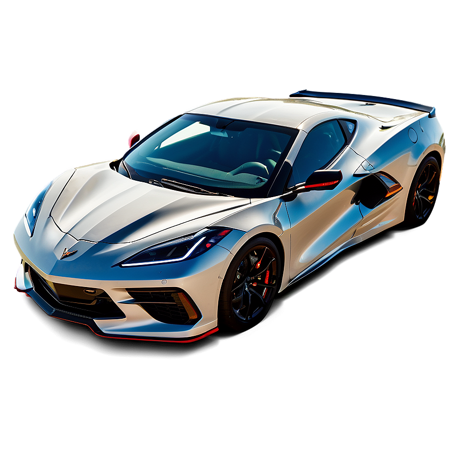 Corvette C8 Showroom Condition Png 06252024 PNG image