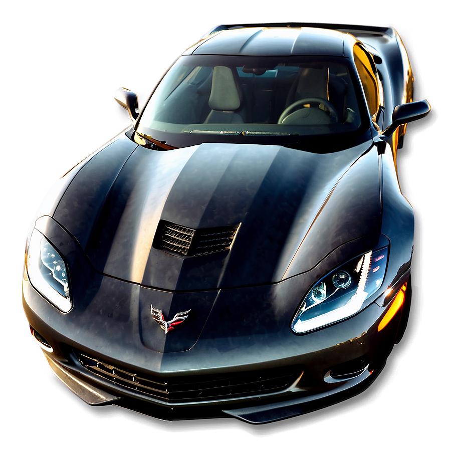 Corvette Front View Png Mqi34 PNG image