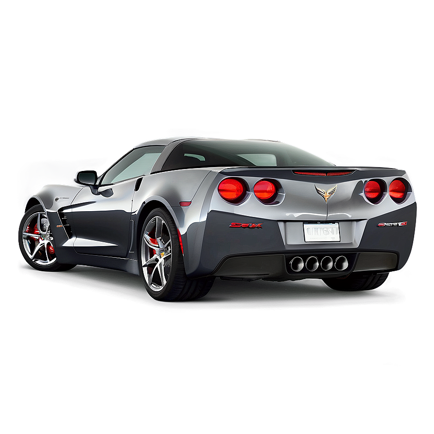 Corvette Rear View Png 80 PNG image