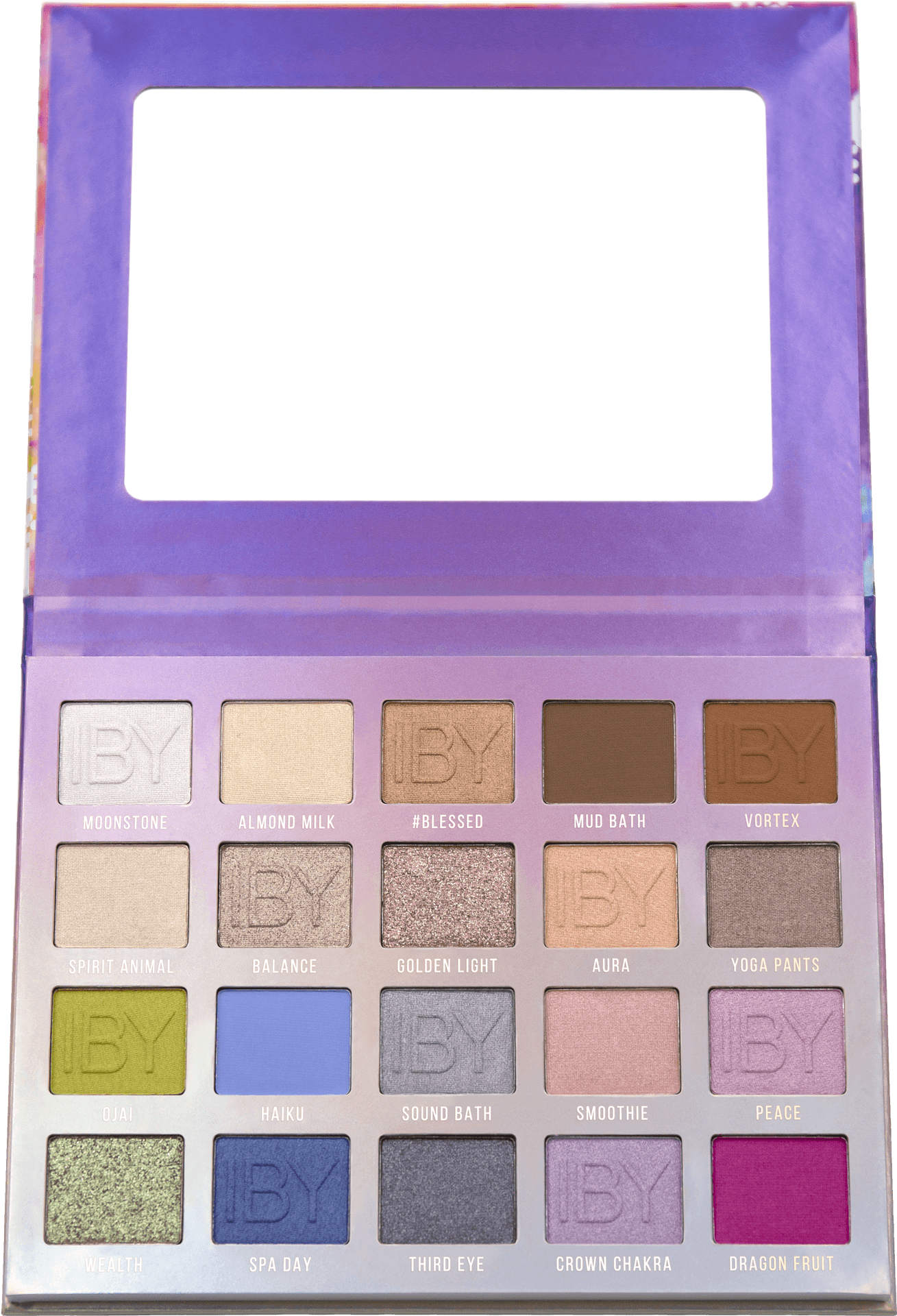 Cosmetic Eyeshadow Palette Variety Colors PNG image