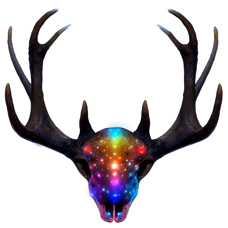 Cosmic Deer Antler Png Rnk31 PNG image