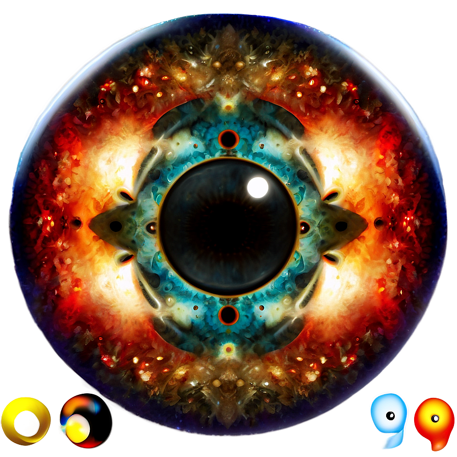 Cosmic Evil Eye Png 05232024 PNG image