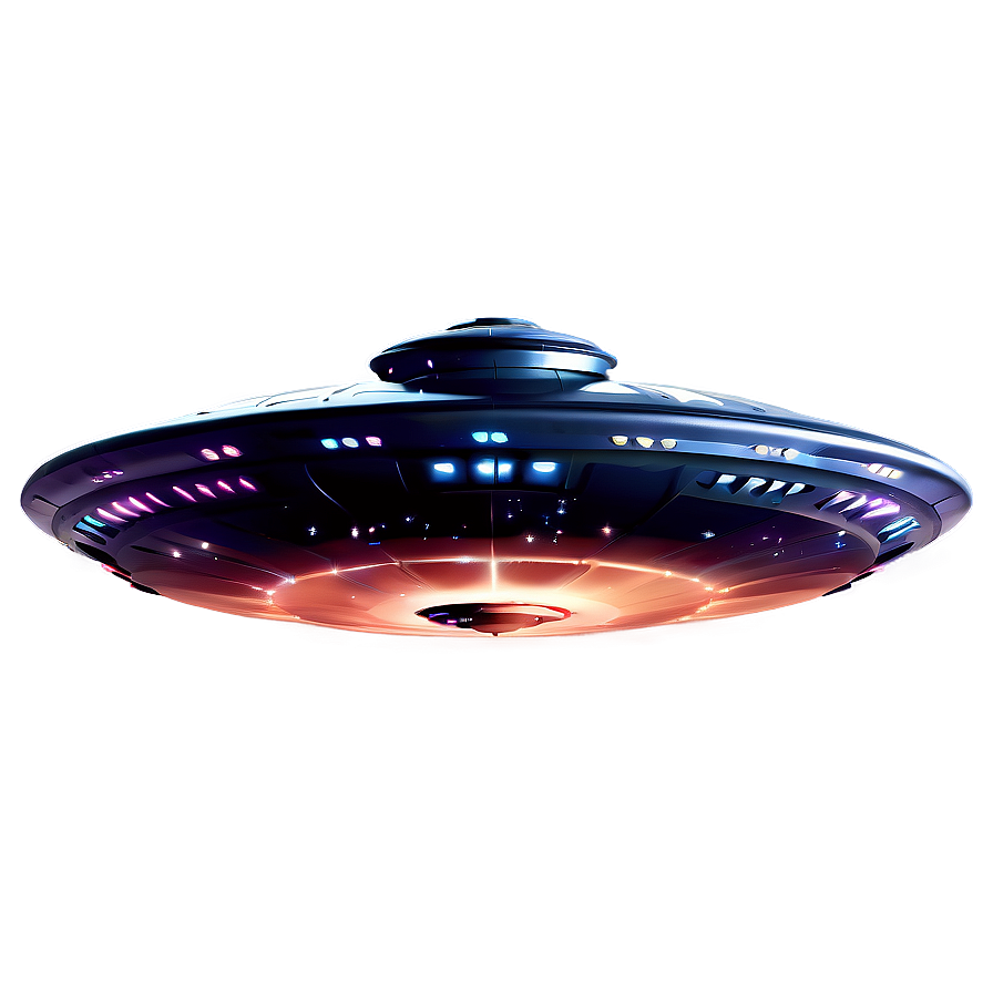 Cosmic Flying Saucer Travel Png 06202024 PNG image