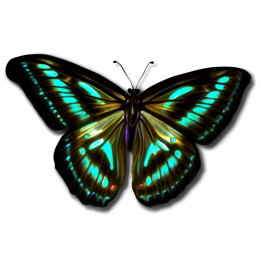 Cosmic Glow Butterfly Png 06272024 PNG image