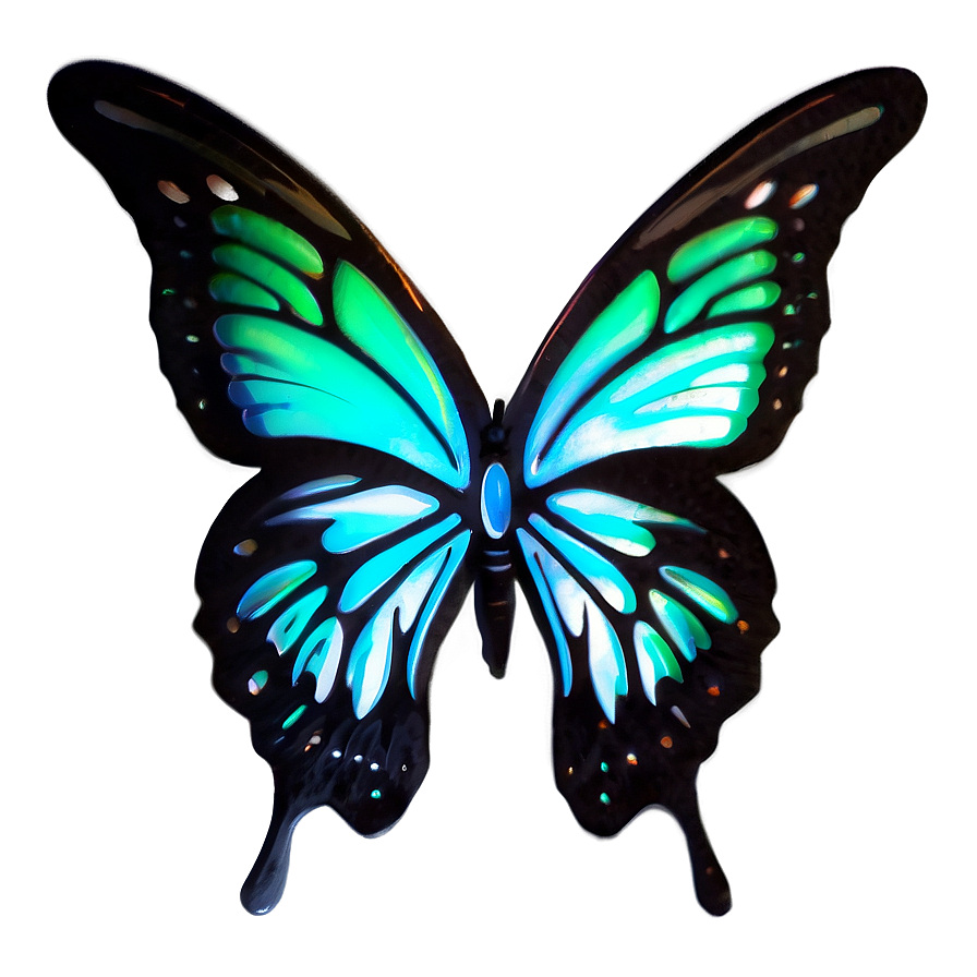 Cosmic Glow Butterfly Png 06272024 PNG image