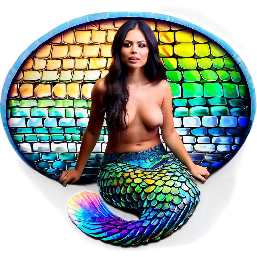 Cosmic Mermaid Scales Png 58 PNG image