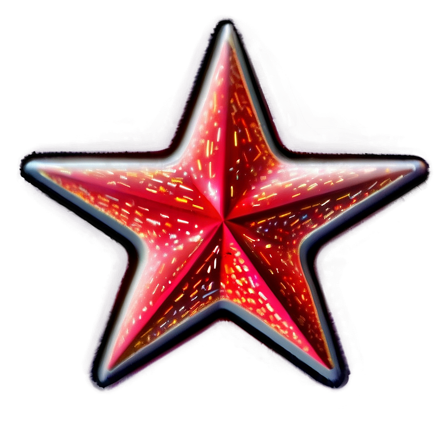 Cosmic Red Star Png 05232024 PNG image