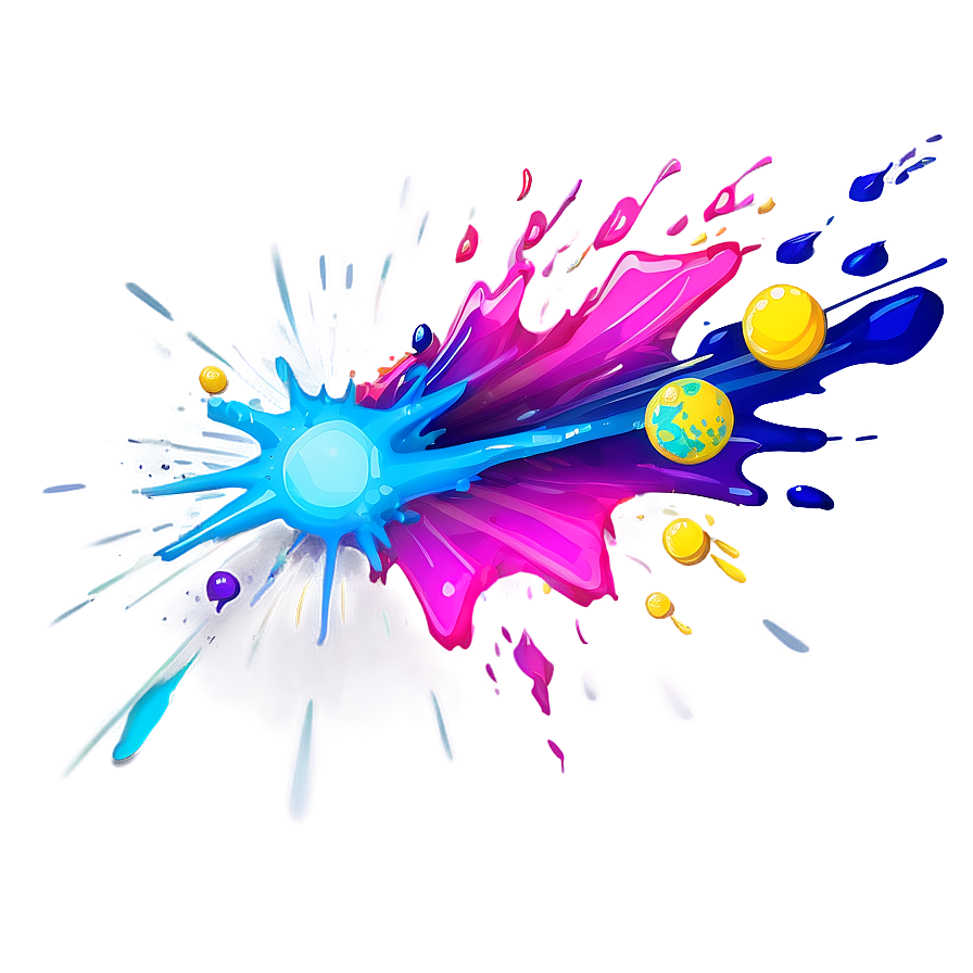 Cosmic Splash Png 54 PNG image