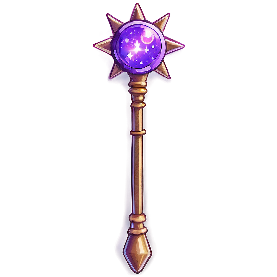 Cosmic Wand Png 05252024 PNG image