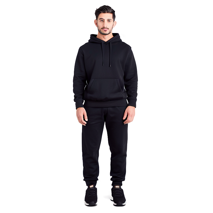 Cotton Black Sweatpants Png 54 PNG image