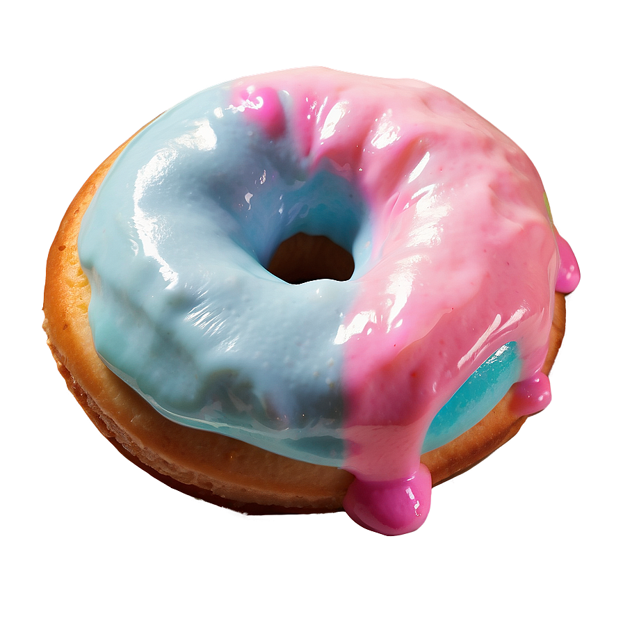 Cotton Candy Donut Png Dfb72 PNG image