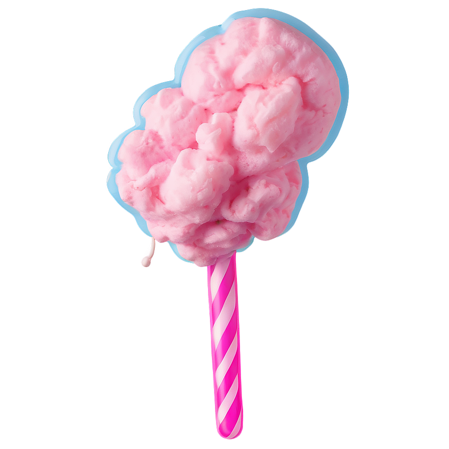 Cotton Candy Festival Treat Png 06122024 PNG image