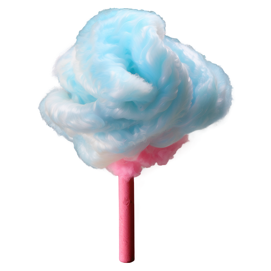 Cotton Candy On A Glowing Stick Png Hav PNG image