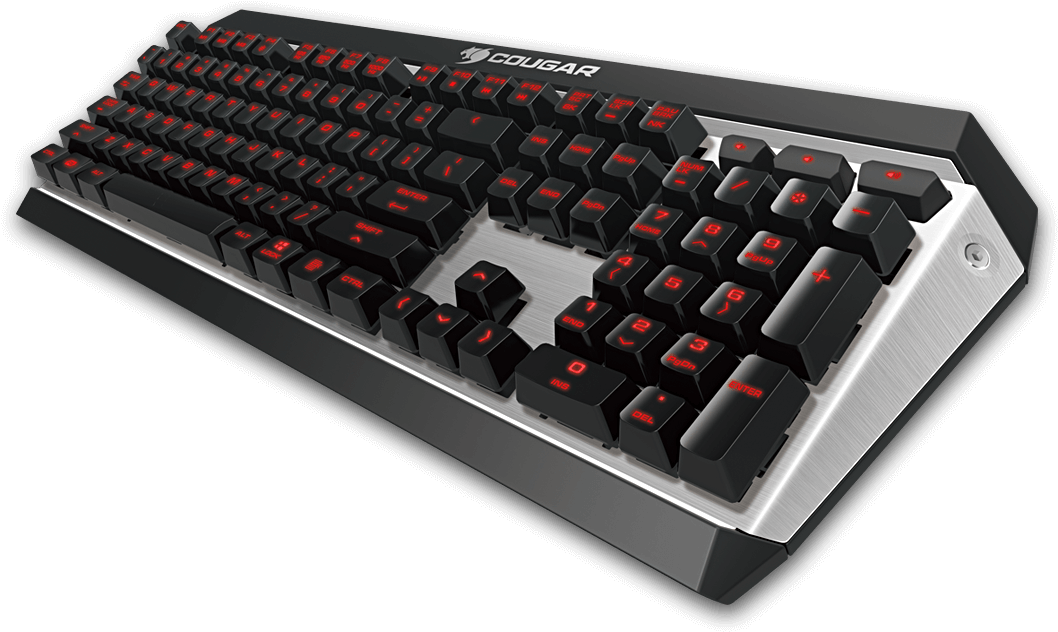 Cougar Mechanical Gaming Keyboard PNG image