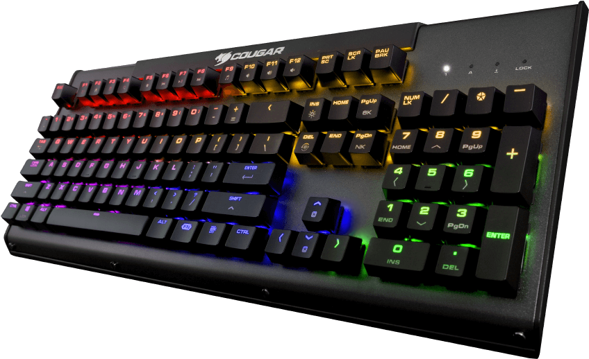 Cougar Mechanical Gaming Keyboard PNG image