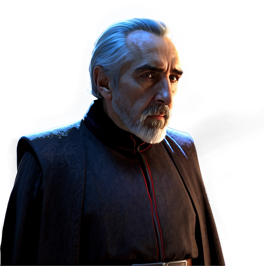 Count Dooku In Shadows Png Xvi PNG image