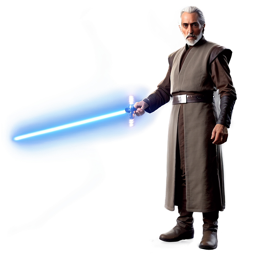 Count Dooku Jedi Council Png 06292024 PNG image