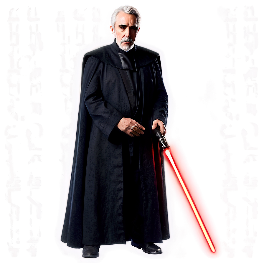 Count Dooku With Darth Sidious Png 62 PNG image