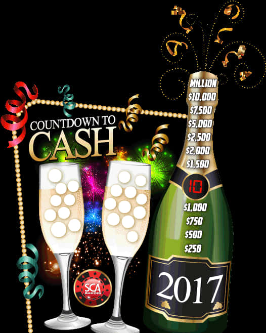 Countdown_to_ Cash_ Celebration_2017 PNG image