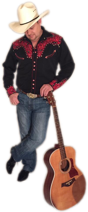 Country Musicianwith Guitar PNG image