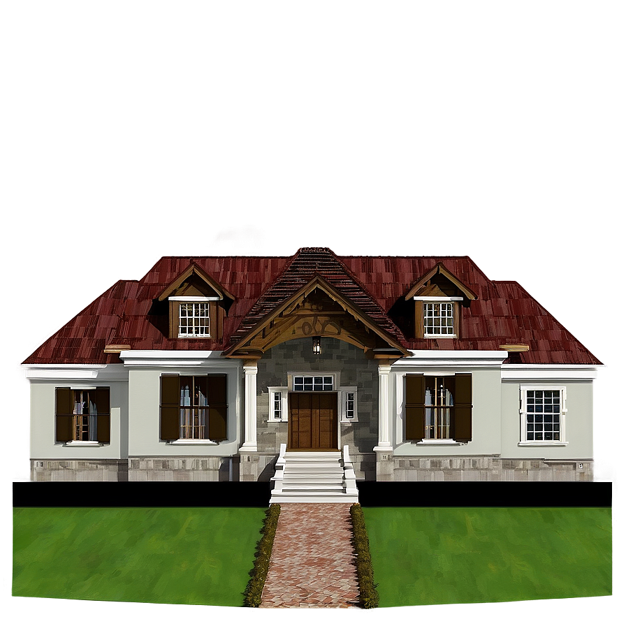 Countryside Mansion Vista Png Cmx PNG image