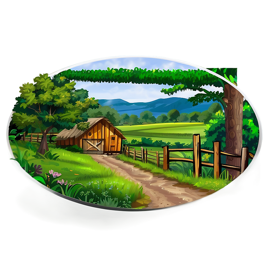 Countryside View Png Tpi45 PNG image