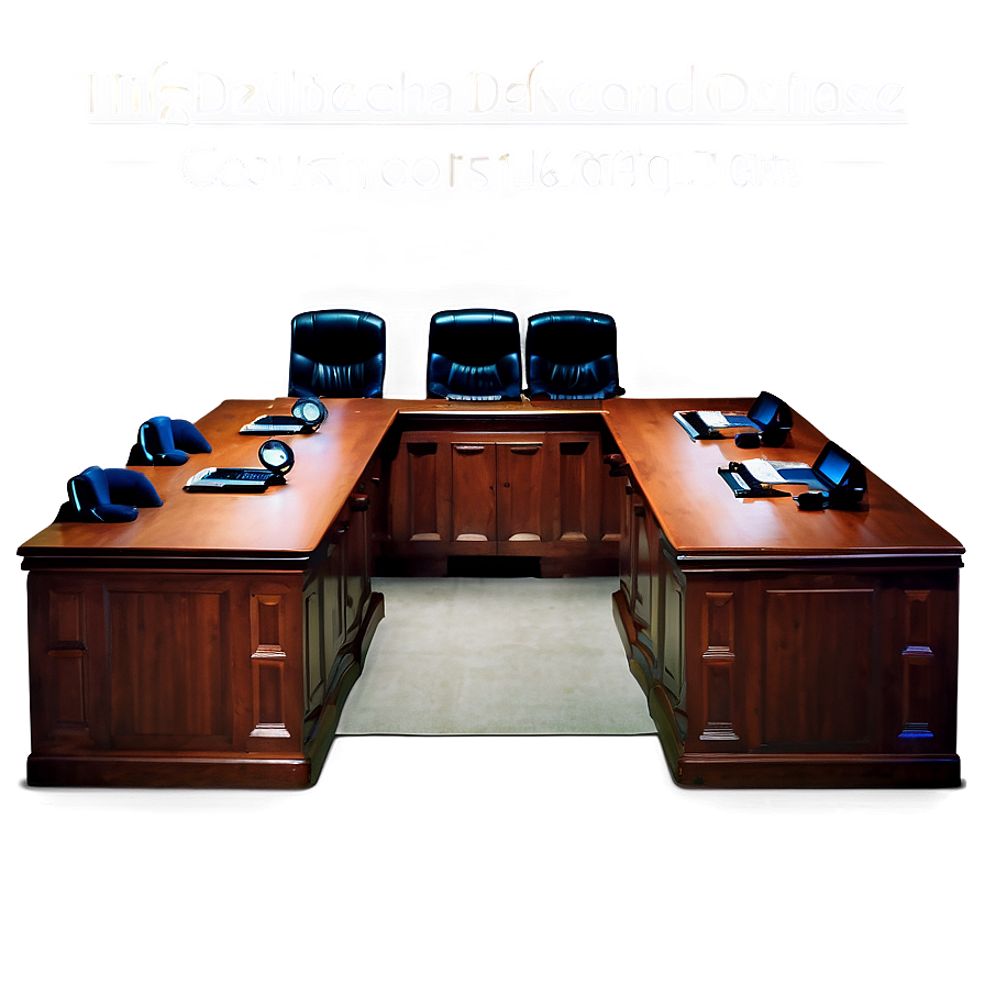 Courtroom Defense Table Png Fwx PNG image