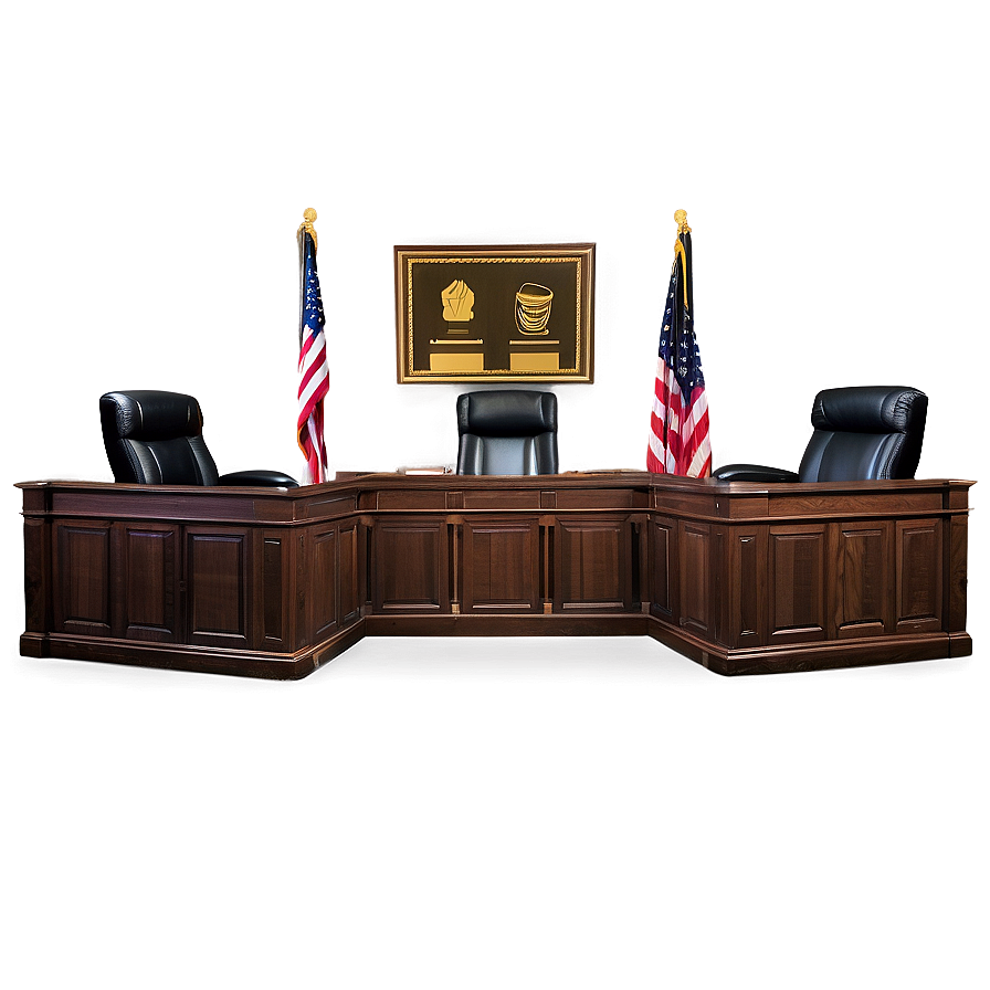 Courtroom Defense Table Png Tiq PNG image