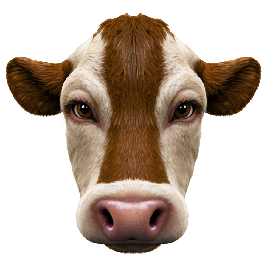 Cow Face Emoji Png 06212024 PNG image