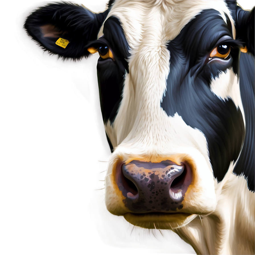 Cow Face Vector Png 06212024 PNG image