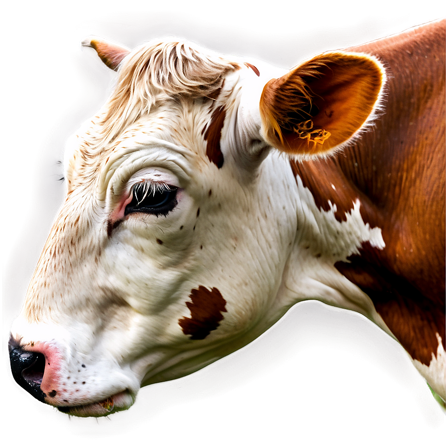 Cow Head Side View Png 06212024 PNG image