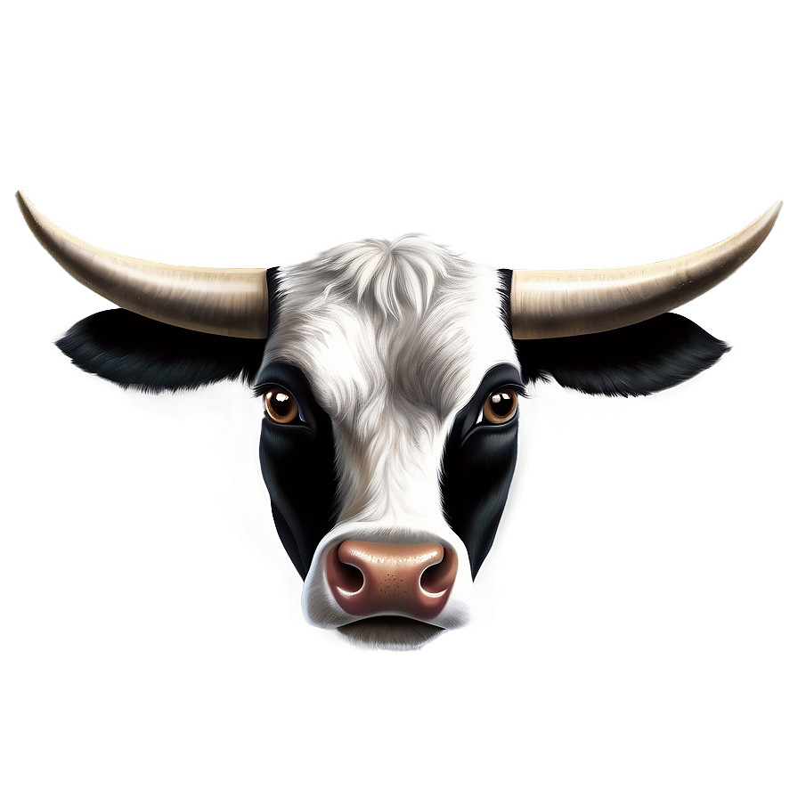 Cow Head Tattoo Design Png Tws PNG image